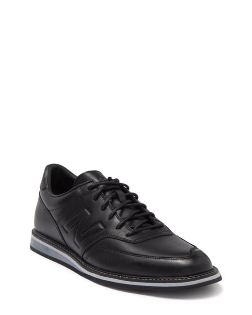 New Balance Leather 1100 Wingtip Walking Shoe In Black At Nordstrom Rack  for Men | Lyst
