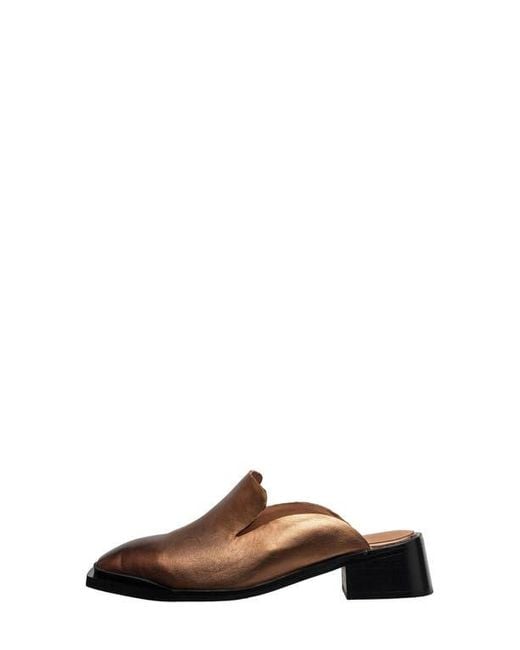 Antelope Brown Harmony Leather Mule