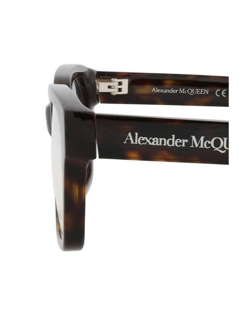 McQueen Multicolor 55Mm Square Optical Glasses for men