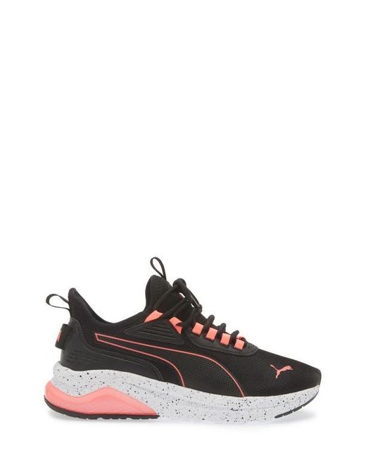 PUMA Black Amplifier Speckled Sneaker
