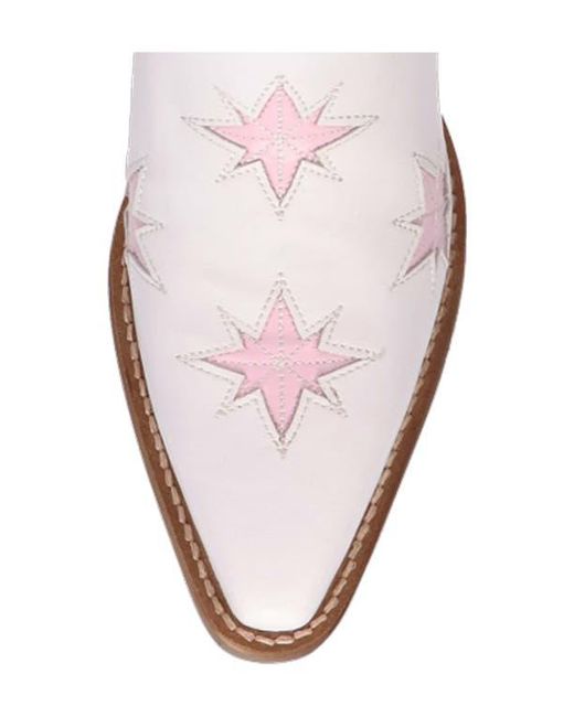 Dingo Pink Starburst Western Boot