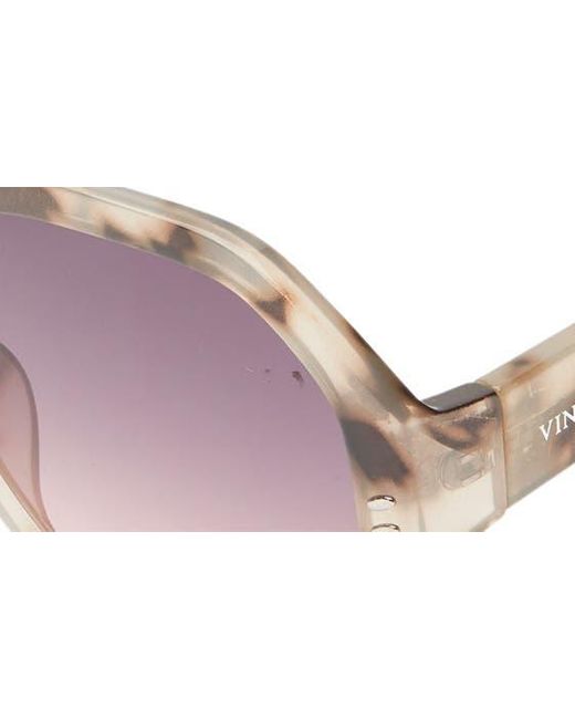 Vince Camuto Purple Glam Gradient Geo Sunglasses