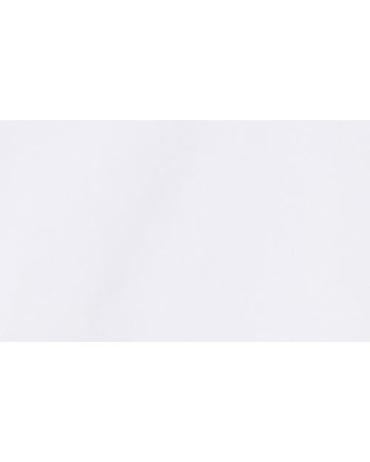 Rag & Bone White Rita Twist Front Cotton Button-Up Shirt