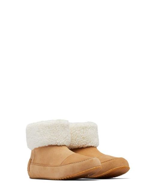 Sorel White Go Stumptown Faux Fur Lined Bootie