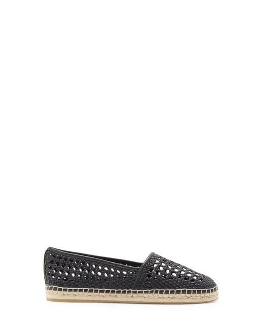 Stuart Weitzman Black Freya Espadrille