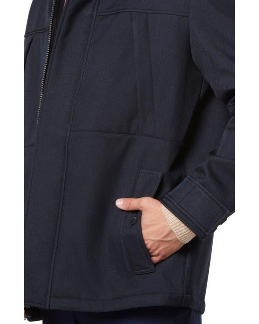 Andrew Marc Black Tompkins Parka Jacket for men