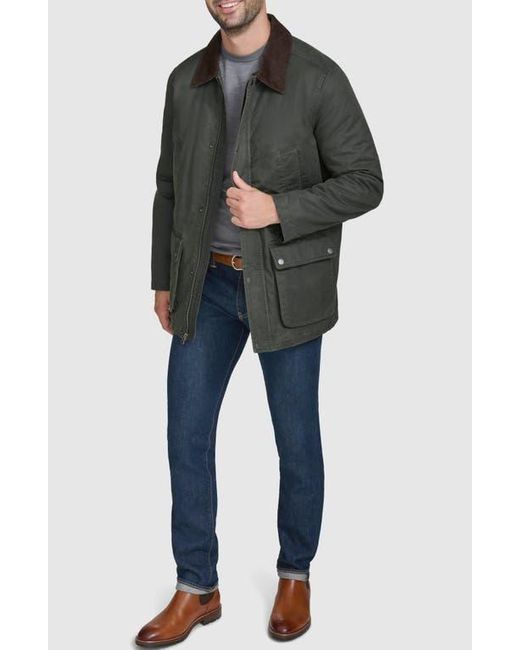 Cole Haan Cotton Blend Hunting Jacket in Green for Men Lyst