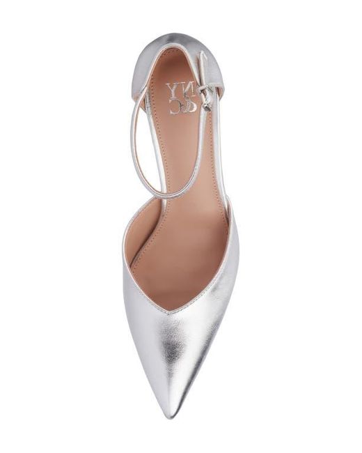 New York & Company White Xaria Pump