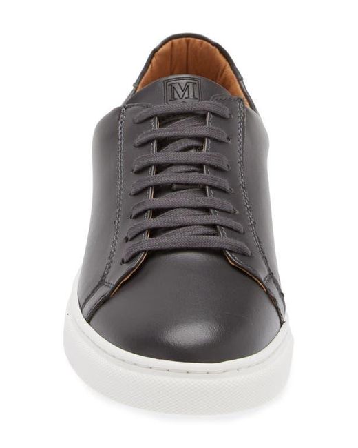 Bruno Magli Daniel Low Top Leather Sneakers in Gray for Men Lyst