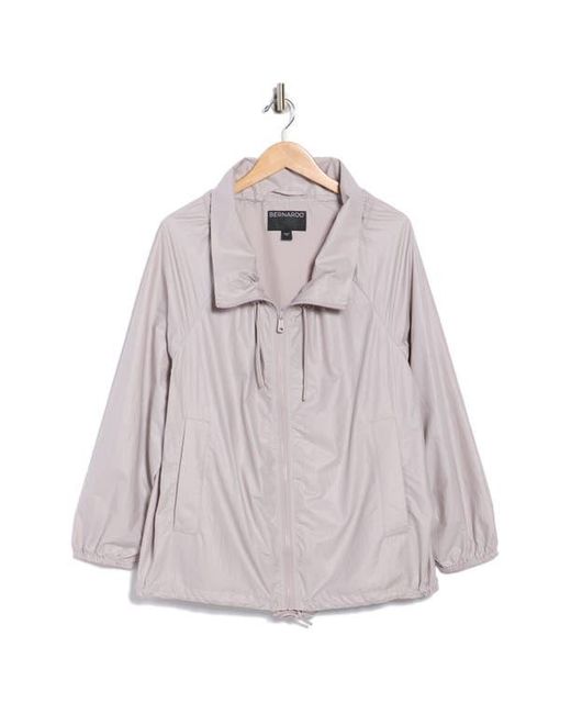 Bernardo Gray Windbreaker Jacket