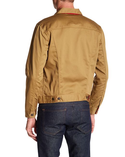 Denim Nfl Gold Twill Trucker Jacket 