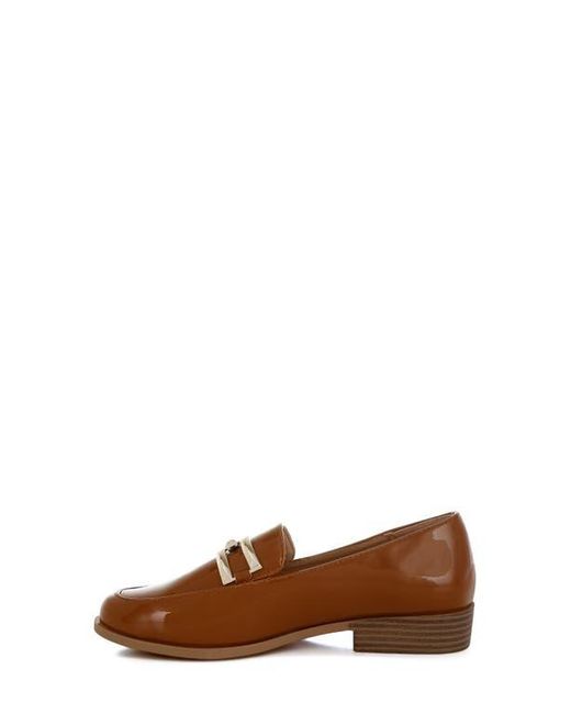 LONDON RAG Brown Revanta Bit Loafer