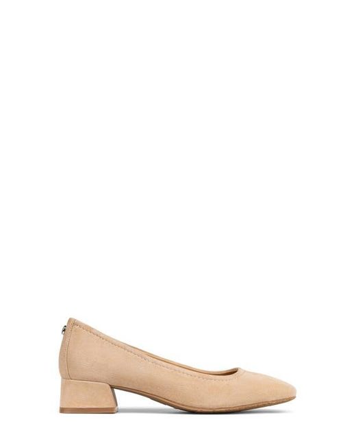 Donald J Pliner Natural Rya Square Toe Pump