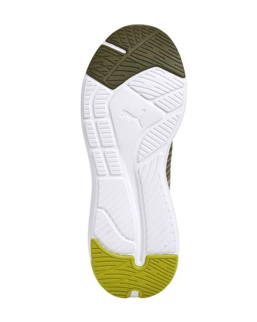 PUMA Green Softride Symmetry Fuzion Sneaker for men
