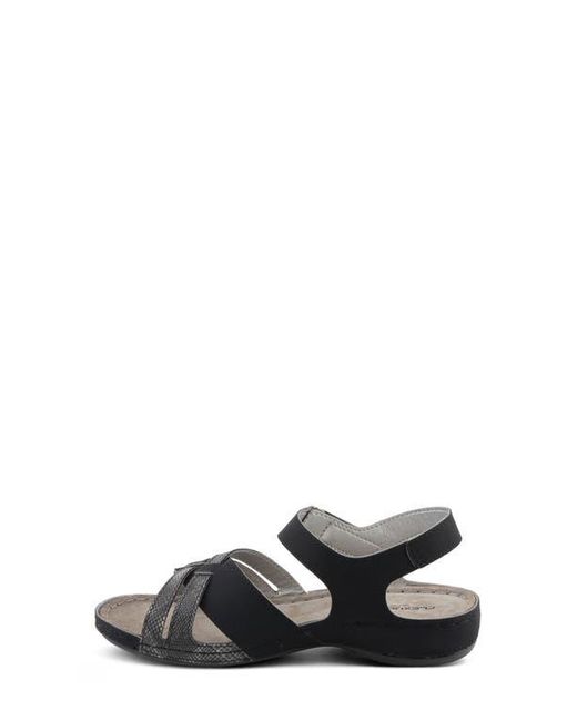 Flexus by Spring Step White Alvina Sandal