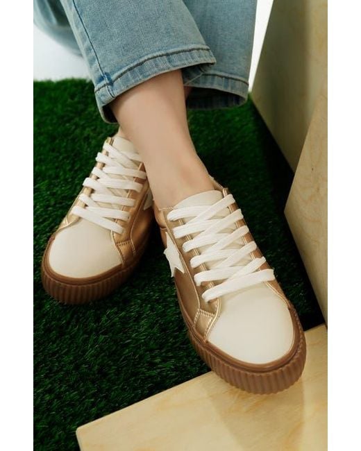 LONDON RAG Metallic Jumping Sneaker