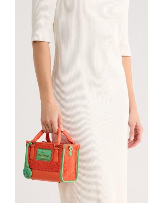 Kurt Geiger Red Chiswick X-Small Tote Bag