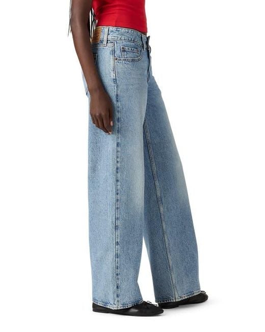 Levi's Blue Superlow Loose Jeans
