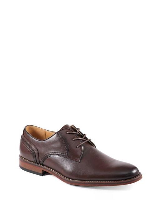 Tommy Hilfiger Brown Boswell Plain Toe Derby for men