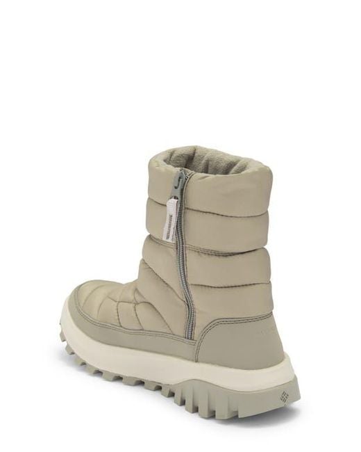 Columbia Gray Snowtrot Waterproof Insulated Mid Hiking Boot