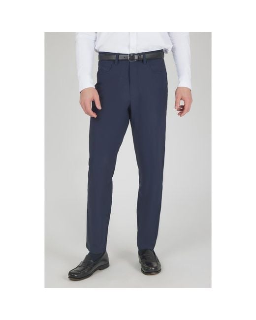 90 Degrees Blue Warp X Citylife Commuter Pants for men