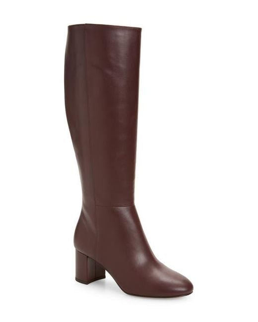 Stuart Weitzman Brown Celina Zip Boot