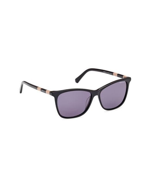 Gant Purple Square Sunglasses for men