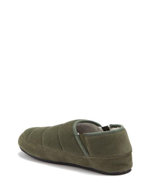 Paisley & Gray Green Houser Quilted Faux Shearling Lined Slipper for men