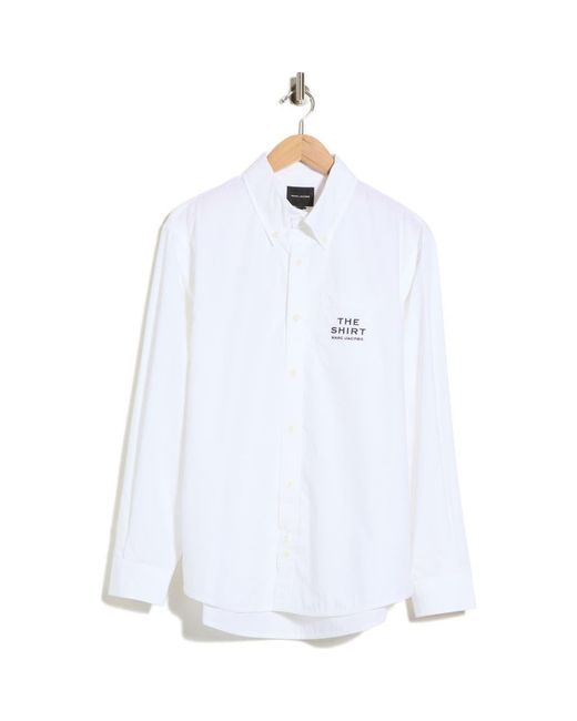Marc Jacobs White The Button-Down Shirt