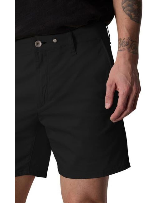 Rag & Bone Black Standard Chino Shorts for men