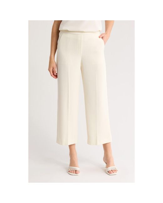 Theory Natural Relaxed Straight Crop Pull-On Pants