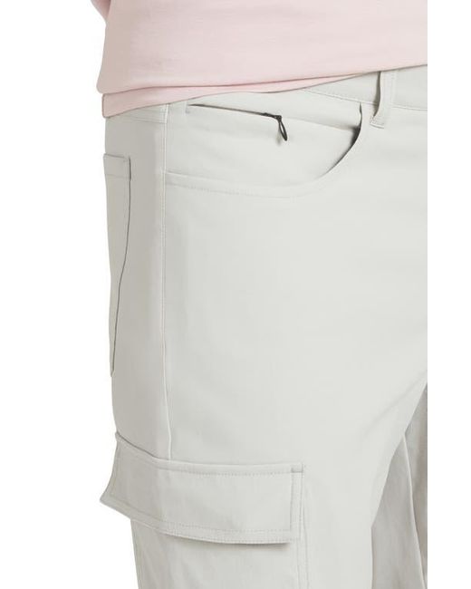 DKNY Gray Essential Tech Cargo Pants for men