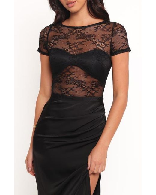 Petal & Pup Mckayla Short Sleeve A-Line Dress in Black | Lyst Petal & Pup Mckayla Short Sleeve A-Line Dress in Black | Lyst