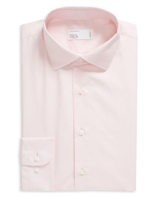 Nordstrom Pink Traditional Fit Button-up Dress Shirt for men