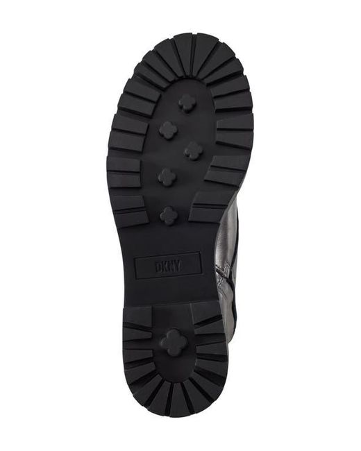 DKNY Multicolor Rommily Lug Sole Combat Boot