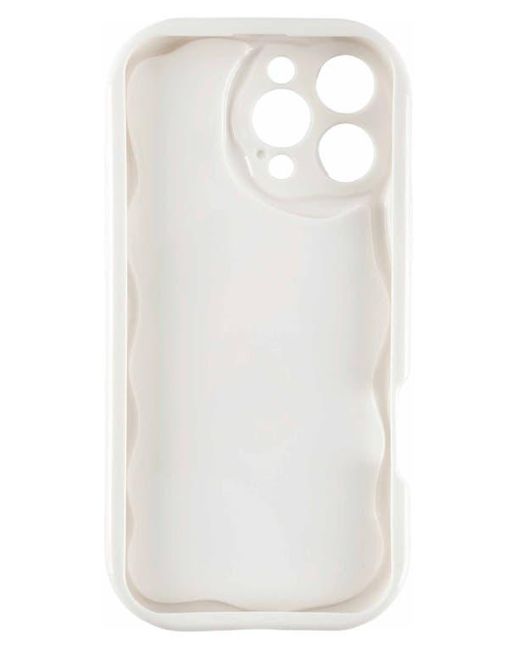 Auramma White Funky Mirror Iphone 16 Pro Case
