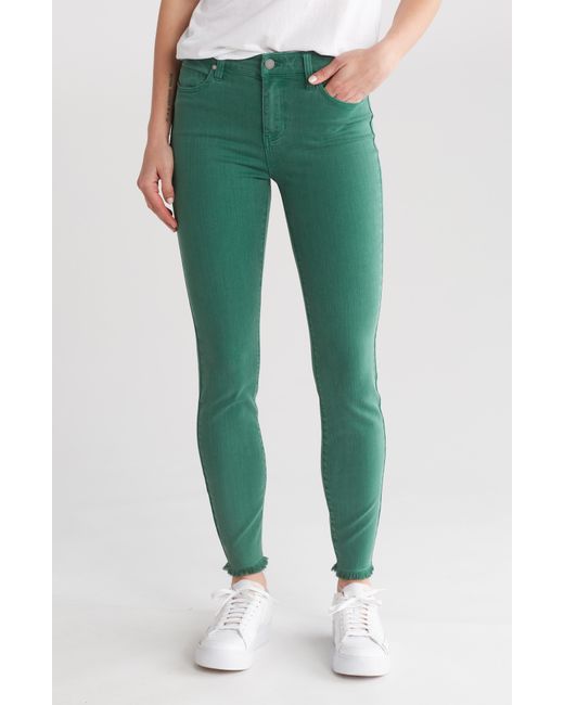 Liverpool Jeans Company Green Abby Ankle Skinny Jeans