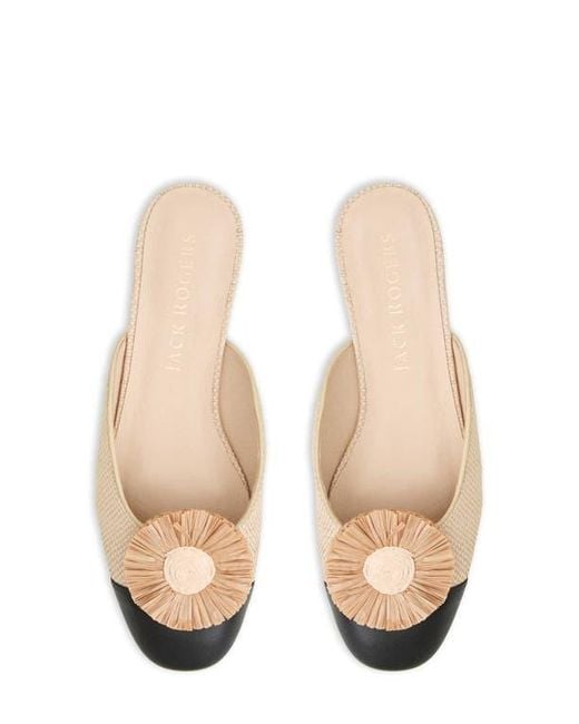 Jack Rogers Natural Tinsley Flat Mule