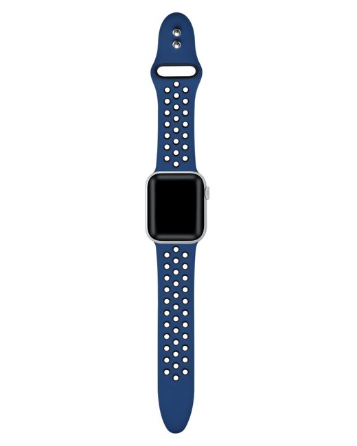 The Posh Tech Blue Silicone Sport Apple Watch Band