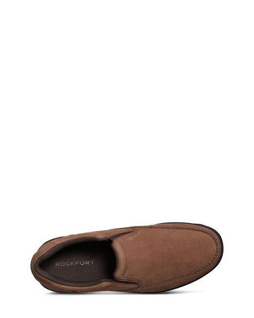 Rockport Brown Eureka Slip-On for men