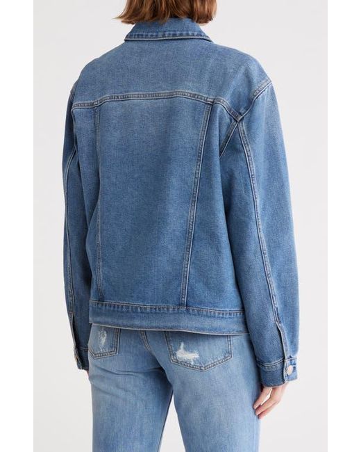 Seven7 Blue Denim Trucker Jacket