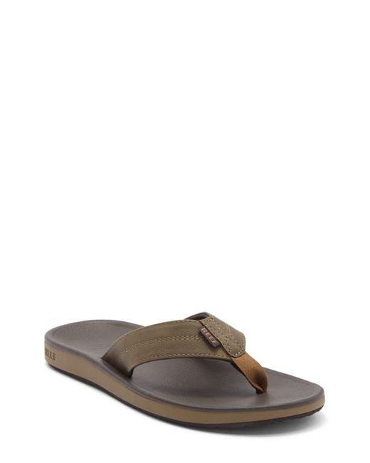 Reef Brown Journeyer Flip Flop Sandal for men