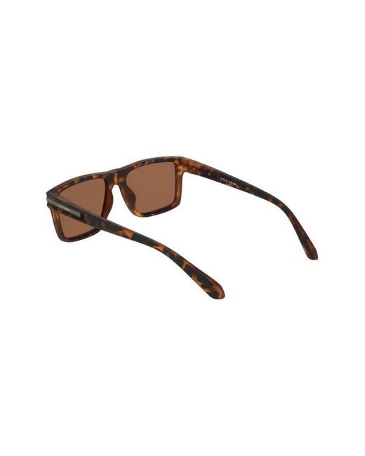 Cole Haan Brown 54Mm Rectangular Sunglasses for men