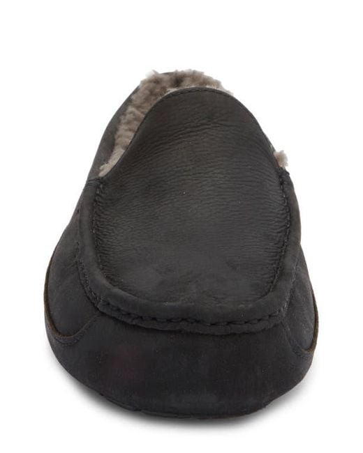 Ugg Black Ascot Loafer Slipper for men