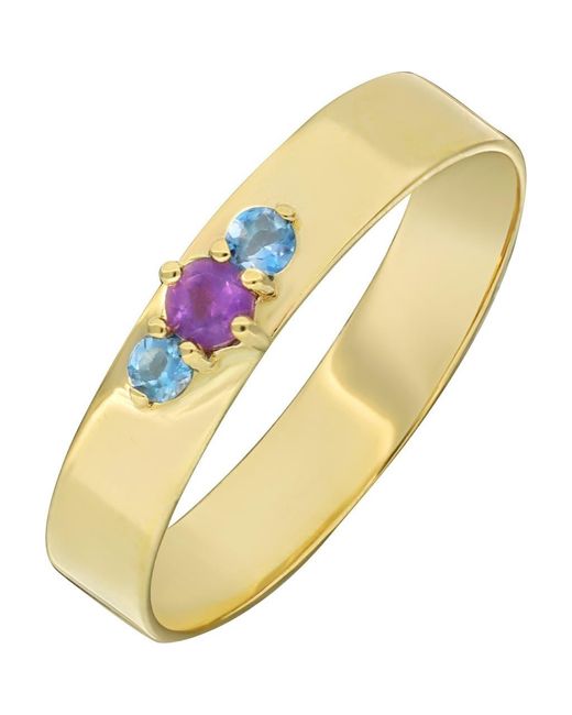 Bony Levy Metallic Color 14K Oval Pendant Ring