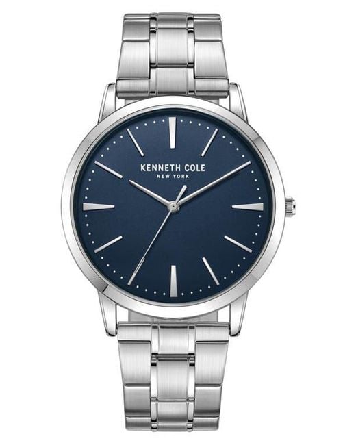Kenneth Cole Blue Bracelet Watch for men