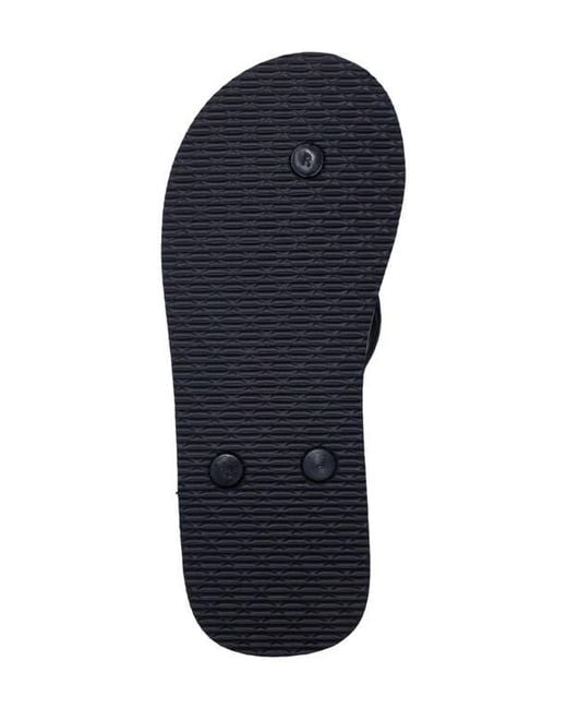 Bebe Gray Logo Print Flip Flop