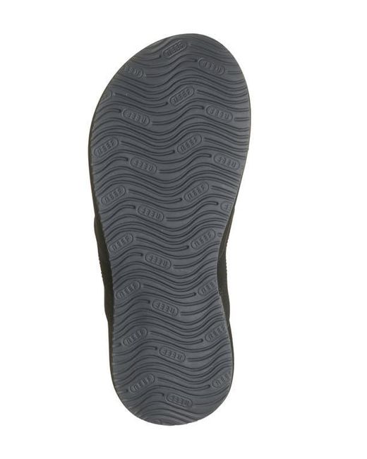 Reef Black Cushion Spring 2.0 Flip Flop for men