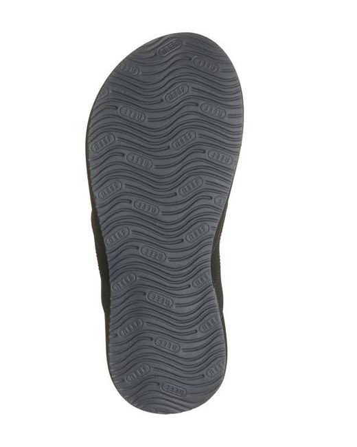 Reef Black Cushion Spring 2.0 Flip Flop for men