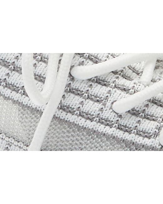 Tahari White Patterned Knit Sneaker